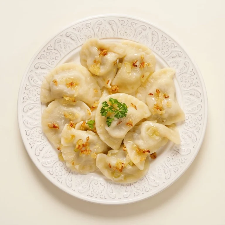 Pierogi z kapustą i mięsem