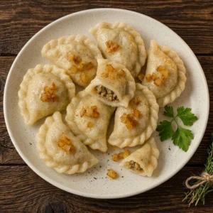 Pierogi z mięsem